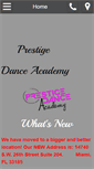 Mobile Screenshot of prestigedancemiami.com